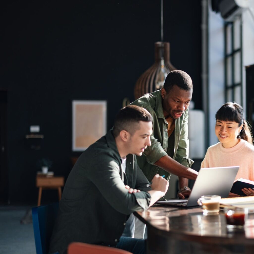 Task Solutions team collaborating